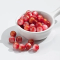 Polished red resin beads with cat eye effect for DIY bracelets and necklaces - Peach Red