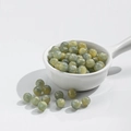 Light green and yellow faux cat eye beads for DIY jewelry making and handmade necklaces - 8mm Gilded Gray Green