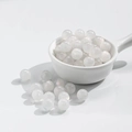 DIY handmade 10mm iridescent white cat eye resin beads for elegant jewelry making - 10 Beads / 10mm White Cat Eye