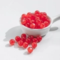 Vibrant 10mm red cat eye resin beads with smooth polish for DIY jewelry making - 10mm Red Cat Eye