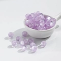 Light purple 10mm resin cat eye beads for DIY handmade jewelry and phone chains - 10mm Purple Cat Eye