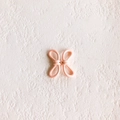 Roze strikkralen van legering voor DIY-sieraden en zoete snoepkleurige halskettingen - Waterroze