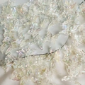 Iridescent aurora butterfly resin charms for DIY jewelry and hair accessories - 25.5*24*10mm / Clear