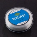 0.5mm clear elastic PU stretch string on a roll for DIY jewelry beading and crafting - 0.5mm 100m