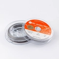 0.30mm White.K nylon coated 7-strand stainless steel beading wire for DIY jewelry - Type 0.3 / Steel