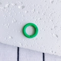 Detail of matte grass green spring gate ring clasp for DIY jewelry and keychain - Grass Green (9#)