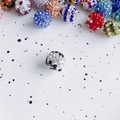 10mm colorful rhinestone clay beads for handmade DIY jewelry bracelets making - 23#