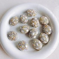 Detailed view of 12pcs yellow floral oval beads with white stones and rhinestones for DIY - Yellow White Stone (7#)