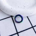 Regenbogen Metall-Federring Verschluss für DIY-Schmuck und Taschen-Zubehör - Irisierend (20mm)