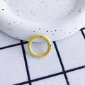Gepolijste lichtgouden ronde veerring gesp connector voor DIY sieraden maken - Lichtgoud (25mm)