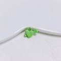 Mini breloque coeur vert herbe avec finition mate pour la fabrication de bijoux DIY - Style de Cœur Vert Herbe (25#)