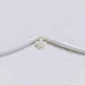 Pendentif étoile en alliage blanc mat pour création de bijoux DIY boucles d'oreilles - Style d'Étoile Blanc Pur (32#)