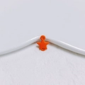 Mini pendentif étoile orange en alliage mat avec deux anneaux pour création bijoux - Style d'Étoile Orange (33#)