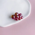 Macro shot of iridescent gradient bubble cloud charm for DIY jewelry and phone chains - 14#