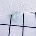 Iridescent blue acrylic rose flower charm with pearl finish for DIY craft accessories - 14# Iridescent Light Blue