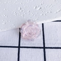 Iridescent pink acrylic rose petal charm for DIY phone case and jewelry accessories - 10# Iridescent Pale Pink Purple