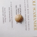 Macro detail of round beige button with spiral texture on elegant printed background - Light Khaki