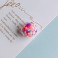 Paillettes en forme d'étoile dans une perle en résine pour la création de bijoux - Étoiles Colorées (11#)