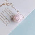 Demi-sphère en grappe de perles roses pour remplissage de bijoux et accessoires DIY - Perle Artificielle Rose (10#)