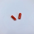 Perle cilindriche in resina rosso arancio per accessori creazione gioielli fai da te - 29# Rosso Mattone