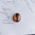 Ciondolo in resina occhio di tigre lucido per gioielli DIY con striature marroni e oro - Stile Occhio di Gatto a Strisce Occhio di Tigre (9#)
