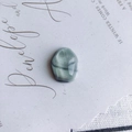 Perla in resina grigio-verde con effetto occhio di gatto per gioielli fai-da-te - Stile Lucentezza Setosa Grigio-Verde (11#)