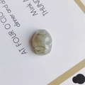 Accessorio in resina effetto marmo verde grigio per creazione gioielli fai da te - Marmo Verde Grigio (7#)