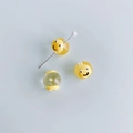 Perle en verre artisanale avec visage souriant jaune pour bijoux DIY - Style Visage Souriant Jaune (7#)