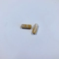 Perle cilindriche in resina color caramello con texture a vortice per gioielli fai da te - 35# Bianco Giallastro