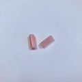 Perle cilindriche in resina rosa per creazione gioielli fai-da-te e accessori - 30# Rosa Cipria