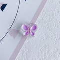 Accessorio farfalla DIY in resina con sfumatura viola e finitura lucida - Viola