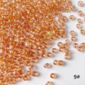 Λήψη macro από πορτοκαλί χρυσές χάντρες AB 4mm με κωδικό 9 για κατασκευή κοσμημάτων - Πορτοκαλί Χρυσό Στυλ (9#)