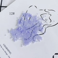 Artistic detail of 2mm purple cream glass seed beads for DIY jewelry making - 450g Pack (Approx. 57600 Pcs) / 12#