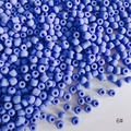 Frosted matte 4mm lavender glass seed beads for DIY jewelry making color 6# - Bulk Pack 450g (Approx. 5400 Beads) / Lavender Matte (6#)