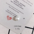 Irregular cream white baroque pearl bead with dimensions 14x12mm for DIY jewelry - Baroque Freeform Style (4#)