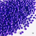 DIY jewelry 4mm purple matte frosted glass seed beads for handmade bracelet making - Bulk Pack 450g (Approx. 5400 Beads) / Deep Purple Matte (8#)