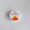 Λεπτομερής όψη ελαστικού νήματος Crystal Tec 0,7 mm για χειροποίητα κοσμήματα και χάντρες - 0.7mm