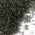3mm matte anthrazitfarbene Glasperlen für DIY-Schmuckherstellung, Variante 5# - Stil 5# / 450g Packung (Ca. 18000 Stück) / 5# Matt Dunkelgrau