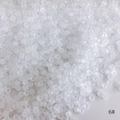 Matte weiße 3mm Glasperlen für DIY-Schmuck, gefrostete Optik Modellnummer 6# - Stil 6# / 450g Packung (Ca. 18000 Stück) / 6# Mattes Weiß