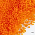 3mm matte orangefarbene Glasperlen für DIY-Schmuck, Variante Farbnummer 14 - Stil 14# / 450g Packung (Ca. 18000 Stück) / 14# Matt Hellorange