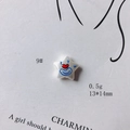 Ciondolo a stella in acrilico 13x14mm con viso di clown per gioielli fai da te - Stile Pagliaccio Pentagramma (9#)