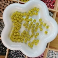 Perles intercalaires boules disco en cristal jaune pour la création de bijoux DIY - Rond / 8mm / Jaune