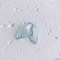 Pinza para el pelo de resina con diseño de cola de sirena y reflejos irisados - Azul Púrpura Iridiscente (18#)