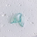 Accesorio de resina cola de pez azul claro irisado para creación de joyas artesanales DIY - Azul Cielo Iridiscente (23#)