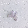 Colgante cola de sirena de resina púrpura iridiscente para hacer joyas hechas a mano - Púrpura Iridiscente (19#)