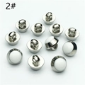 Set of 12 silver geometric metal shank buttons with white pearl centers for DIY sewing - White Round Artificial Pearl Style (2#)