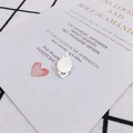 Vue macro d'un support de pendentif rond argenté festonné pour création de bijoux - 5# Argent (Avec Boucle)