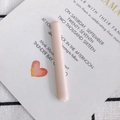 Detalle de tiras de resina en tonos pastel para accesorios de pelo y joyería creativa - Rosa