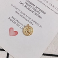 Detailed view of 18K gold plated brass zodiac pendant with mythological relief carvings - Sagittarius