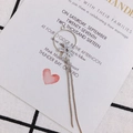 Detail van zilveren kristallen ster oorbellen met lange slangenketting kwastjes - Zilver Lange Kwast Cirkel Stijl (7#)